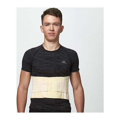 Humaneotec Waist Spine Support Belt Protective Brace Sports Fitness Compression Lumbar Back Easy Safety Working-out Ornaments