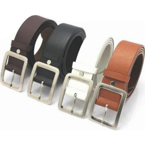 Business Men Luxury Belt Casual Pin Buckle Waist Strap Faux Leather Belt Waistband Clothes Accessory ремень мужской