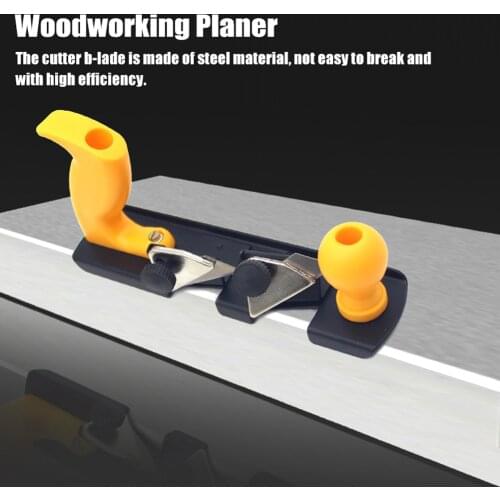 Handheld Portable Manual Woodworking Planer Multifunctional Trimming Planer Edges Cutting Machine Home DIY Utility Tool