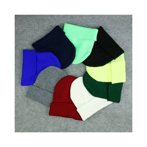 Knitted Kids Beanie Cap Infant Baby Boy Girl Hat Warm Children Baby Autumn Winter Girls Hat For Kids Toddler Muts Bonnet Enfant