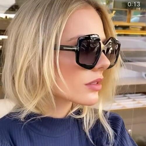 Vintage Women Oversized Sunglasses for Man Fashion Traveling Retro Rectangle Sun Glasses for Woman Shades Square zonnebril dames