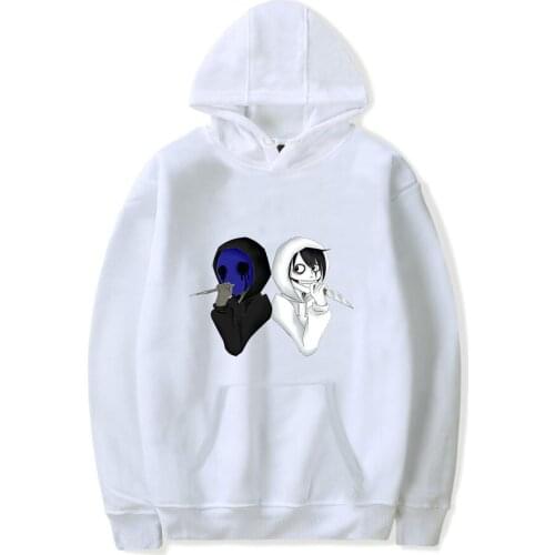 Creepypasta Hoodies Sweatshirts Streetwear Oversized Long Sleeve Hooded Men Women Fashion Autumn Winter Sweatshirts Hoodie 3D