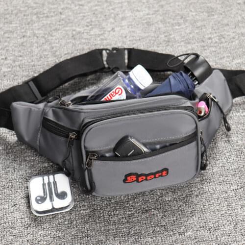Waterproof Oxford Waist Bag Women Waist Pack Men Chest Pack Casual Multifunctional Fitness Running Fanny Pack 2021 New