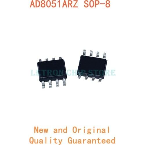 10PCS AD8051ARZ SOP8 AD8051AR SOP-8 AD8051A SOP AD8051 SOIC8 SOIC-8 SMD new and original IC