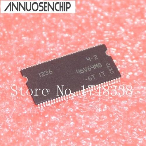 5PCS 10PCS MT46V64M8P-6TIT MT46V64 46V64M8-6TIT 46V64M8-6T 46V64M8 TSOP66 NEW ORIGINAL