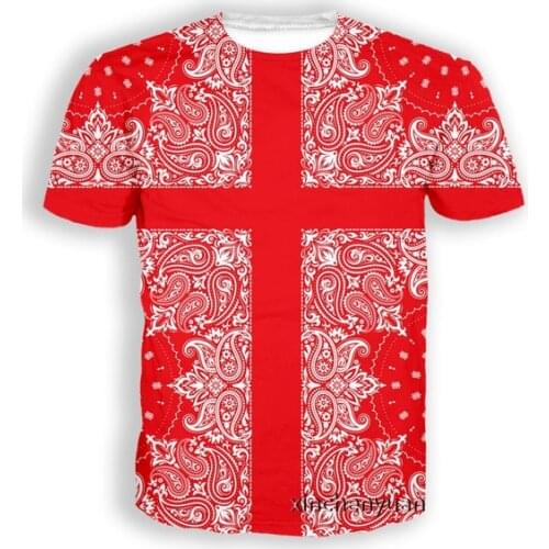 Blood Gang Bandana 3D Print Causal Clothing New Fashion Men Women T-shirt Plus Size S-7XL harajuku graphic t shirts