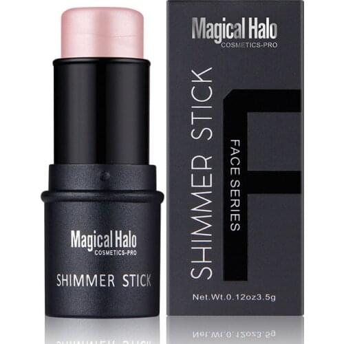 High-gloss trimming brightening shadow stick Three-dimensional facial primer lying silkworm pen pallete makeup contour palette