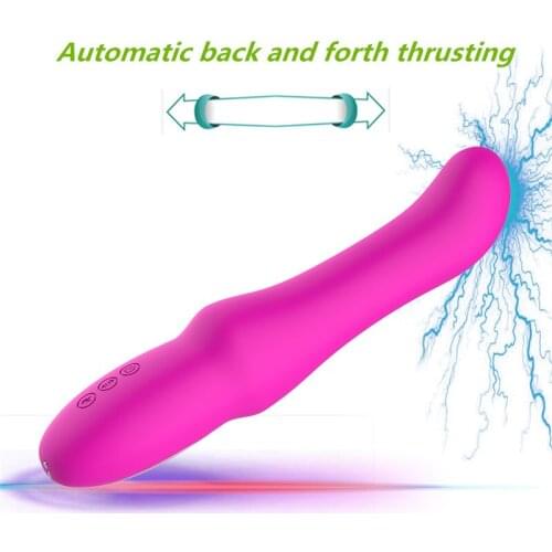 Shocking Vibrator Sex Toys Flexible Dildo Vibrators for Women Clitoris Stimulator Powerful Female G Spot USB heating vibrators