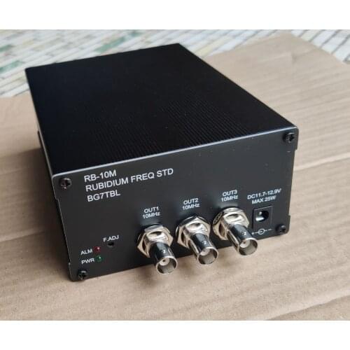 By BG7TBL RB-10M 10M RUBIDIUM FREQUENCY STANDARD High-precision Clock 3CH Sine Wave