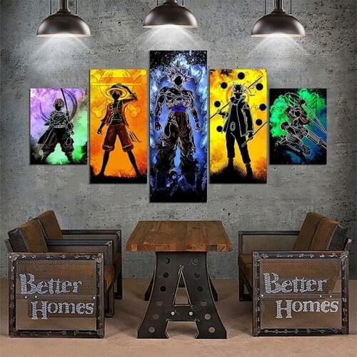 Japanese Anime Canvas Painting Naruto Posters and Prints Print Mural Pictures Childrens Room Home Wall Decoration Boys Gifts
