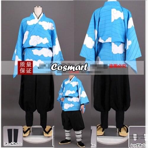 Anime Demon Slayer Kimetsu no Yaiba Kamado Tanjirou Cosplay Costume Kimono Uniform Halloween Suit For Women Men Outfit New 2019