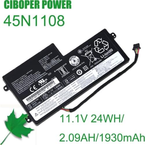 Original Laptop battery 45N1108 For T440 T440S T450 T450S X240 X250 X260 X270 45N1110 45N1111 45N1112 45N1113 45N110911.1V/24WH