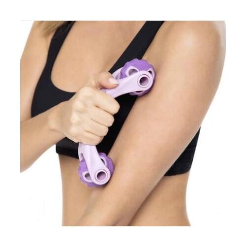 Hand-held muscle relaxation ball gun fascia ball yoga massage fitness muscle relaxer mace roller body massager roller multifunct