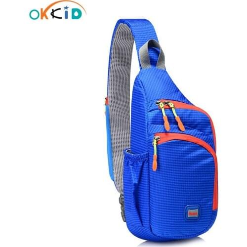 OKKID women small travel bag sling chest bag female crossbody bags waterproof cycling backbag outdoor sport water bottle bagpack