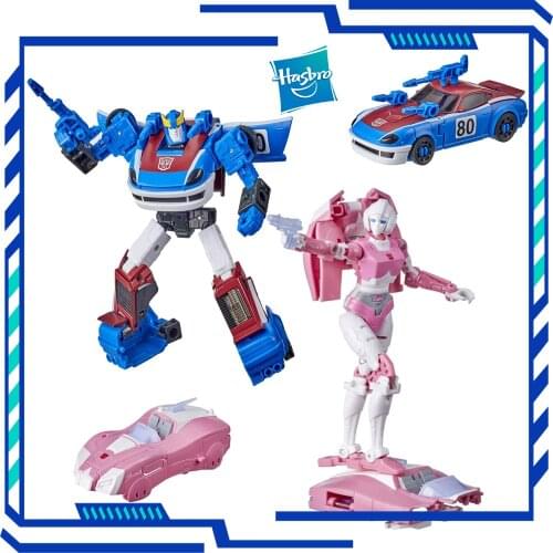 Hasbro Transformers Seibertron Earthrise Cybertron War Deluxe Allicon Sharkticon Airwave Arcee Smokescreen Action Figure Model