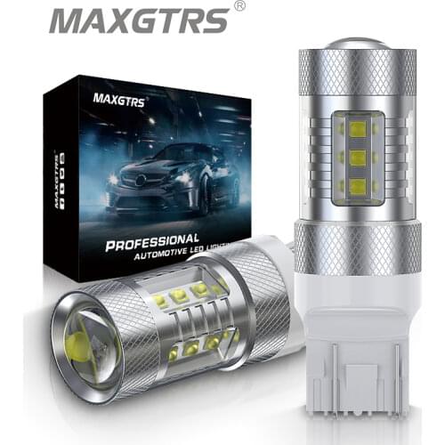 2x 30W 50W 80W S25 1157 BAY15D Cree Chip Led Light Bulb P21/5W Car Reverse Backup Light Brake Light Turn Parking Signal Lamp