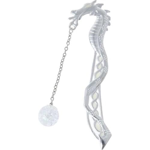 Retro Luminous Night Dragon Bookmark Label Reading Maker Book Stationery Student Gift