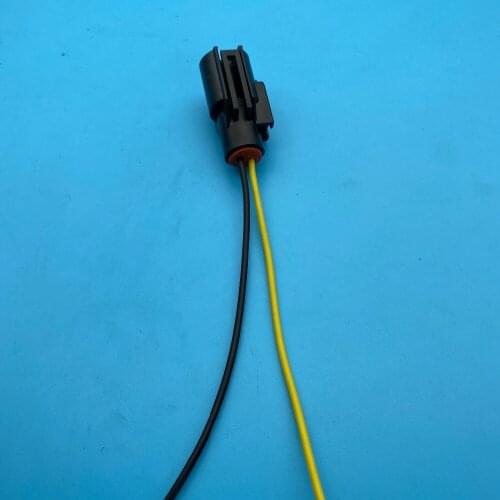 Free shipping 50/100 pcs/lots 2 pin Connector Plug wire harness with 15cm 16AWG wire