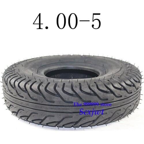 Free Shipping High Reputation 4.00-5 Tyre with Inner Tube Fits for Elderly Scooter Mini MOTO Car,Electric Scooter Tire
