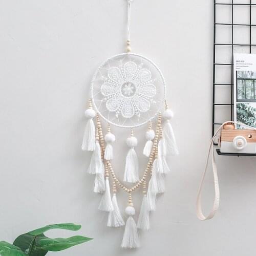 Boho Dream Catchers Wind Chimes DIY Home Wall Hanging Decoration Craft Ornament Gifts Nursery Kids Bedroom Dreamcatcher Decor