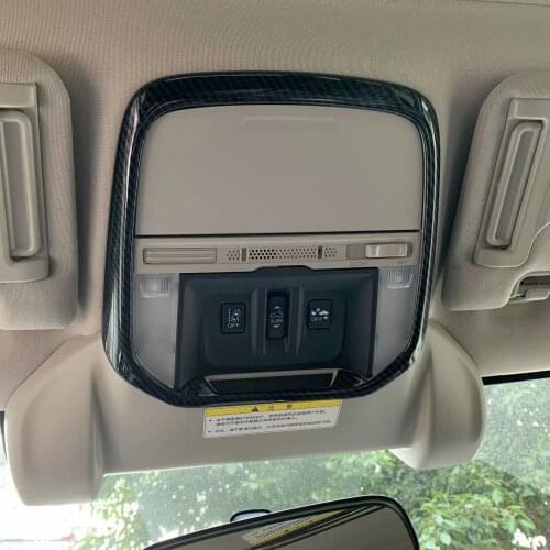 For Subaru Forester SK 2018-2020 Interior Accessories Car Reading Light Cover trim decoration strips Interior roof Lamp Frames