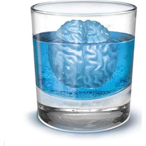 Halloween Creative Octopus Shark Fin Brain Fun Ice Cubes Ice Tray