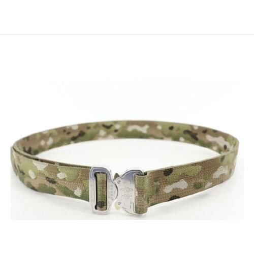 Sun Snow Imported Silver Buckle Belt 50mm Webbing Tactical Belt