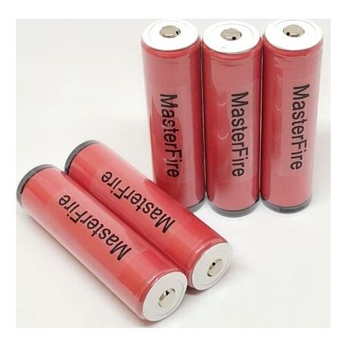 MasterFire 5pcs/lot Genuine Protected Sanyo 18650 NCR18650GA 3.7V 3500mAh Rechargeable Lithium Battery 10A Discharge with PCB