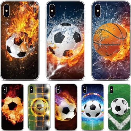 Tpu Soft Football Soccer Phone Case For iPhones SE 2020 SE2 SE 2 XR X XS 11 Pro MAX 6 6S 7 8 9 Plus For iPod Touch 7 6 5 Cover