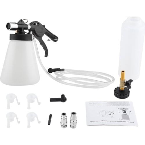 New Car Brake Bleeder Bleeding Fluid Change Kit Air Pneumatic Garage Vacuum Tool Set 90-120PSI Car Accessories