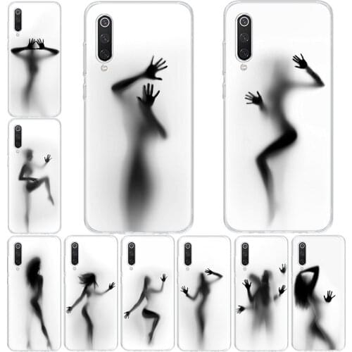 Woman Silhouettes Sexy Lady Girl Silicon Phone Case For Xiaomi Note Mi 11 8 9 9T 10 10T Ultra CC9 A1 A2 A3 F1 F2 F3 Lite Pro X3