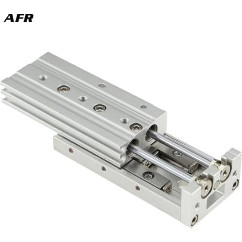 SMC Type Double Acting 6mm Bore Slide guide cylinder MXS6-10 MXS6-20 MXS6-30 MXS6-40 MXS6-50 Pneumatic Air Cylinder