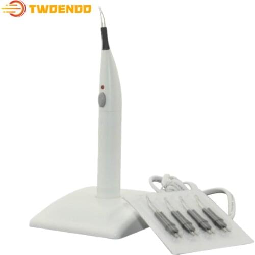 Dental Instrument Gutta Cutter Gutta Percha Breaker Cutter with 4 Tips Dentist Tool