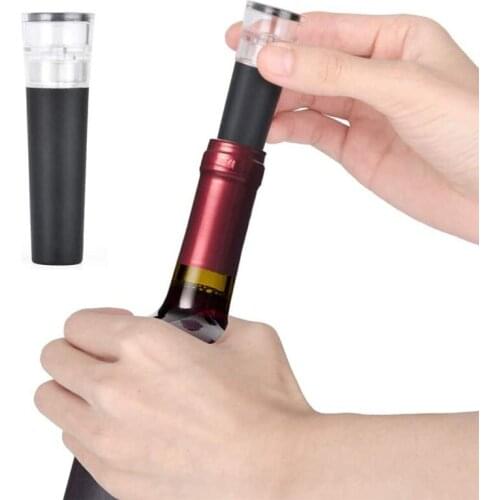 Vacuum Bottle Stopper Wine Champagne Exhaust Air Pump Sealed Vacuum Freshness Plug Bottle Cover Kitchen Accessories Bar Tools