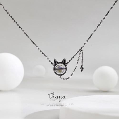 Thaya Pendant Necklace 925 sterling silver Earrings Sterling Silver Necklace for Women and Girls