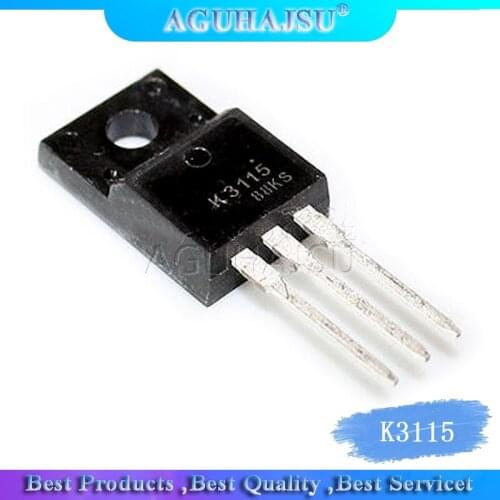 10pcs K3115 TO-220F 2SK3115 N-channel FET 6A 600V