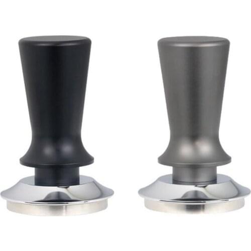 53mm Constant Pressure Calibrated Coffee Espresso Tamper Barista Espresso Flat Base Coffee Bean Press Tamper