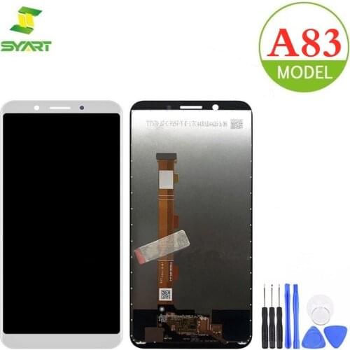 For OPP0 A83 LCD Display With Touch Screen Digitizer Assembly Replacement Parts + Free Tools For OPPO A83 5.7 Inch LCDs Screen