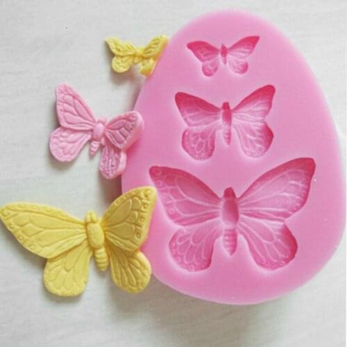 Sugarcraft Butterfly Silicone Molds Fondant Mold Cake Decorating Tools Chocolate Moulds