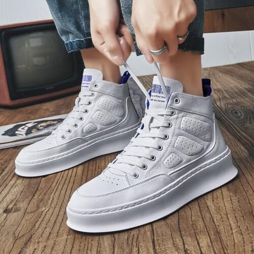 Platform Mirror Mens Sneakers Designer Luxury Brand Silver High Top Shoes For Men Hip Hop Casual Sneakers Men zapatillas hombre
