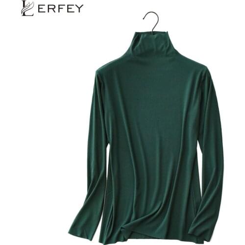 Женские длинные футболки LERFEY China At AliExpress