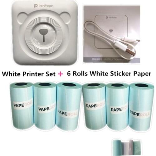 Portable Inkless Thermal Wireless Bluetooth Printer 58mm Mini POS Sticker Label Photo Printer Papel Etiquetas Android IOS Mobile