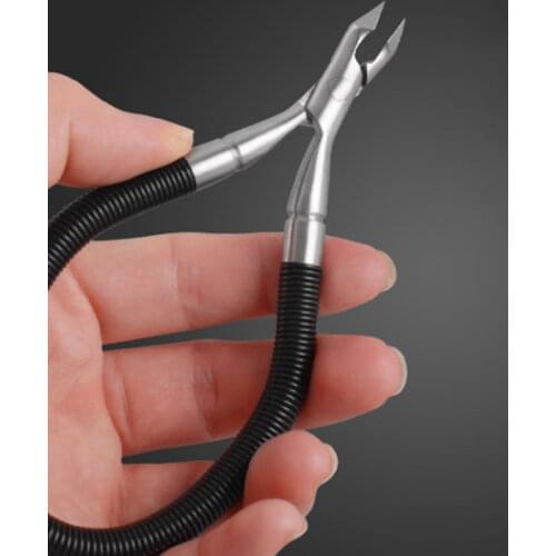 Grip & Snip Spiral Spring Cuticle Trimmer Nippers Cleaner Nail Gap Remover Dead Skin Rescue Hangnail Paronychia Manicure Tools