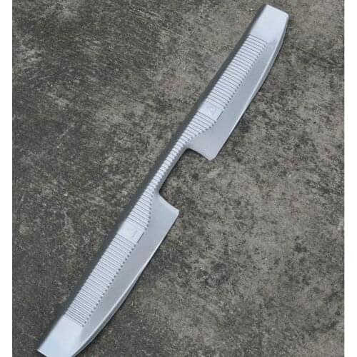 Stainless Steel Rear Trunk Bumper Protector Rear Scuff Plate Rear Door Sill For Skoda Octavia 2007 2008 2009 2010 2011 2012 2013