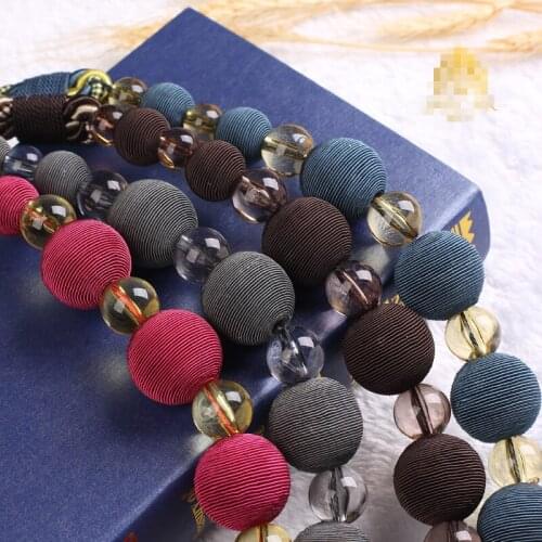 1 pair luxury curtain tieback Modern simple boutique curtain straps tied rope Korean pure handcrafted braided tie tape back N325