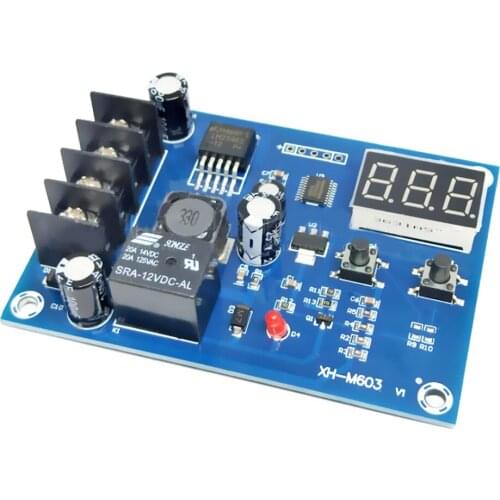 12-24V XH-M603 Charging Control Module Storage Lithium Battery Charger Control Switch Protection Board With LED Display