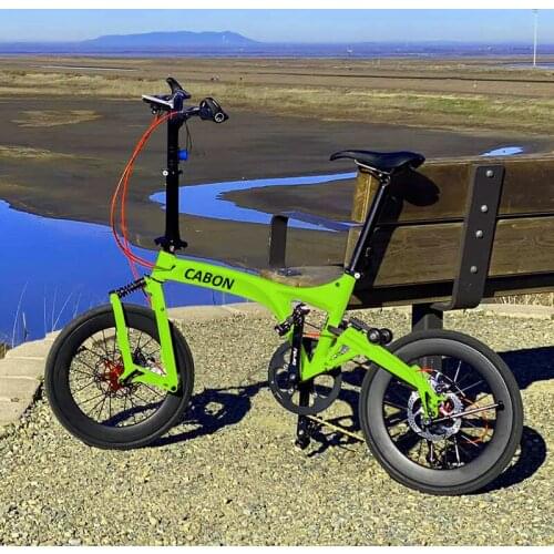 18inch 355 Birdy Folding Bike Parts Ridea 11speed Hub Disc V Brake 100/135mm Full Carbon Fiber Bicycle Wheelset