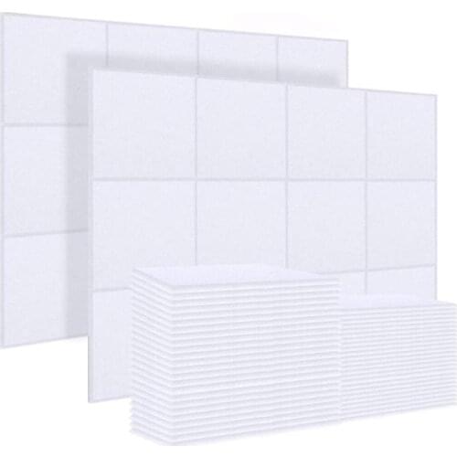 20 Pcs Sound Dampening Panel,Sound Proof Padding Beveled Edge Tiles,for Sound Insulation Acoustic Treatment