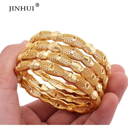 Bangals bangle stainless steel 24k gold plated bracelet with charm designer cgarms for anniversary of india with charms bangles