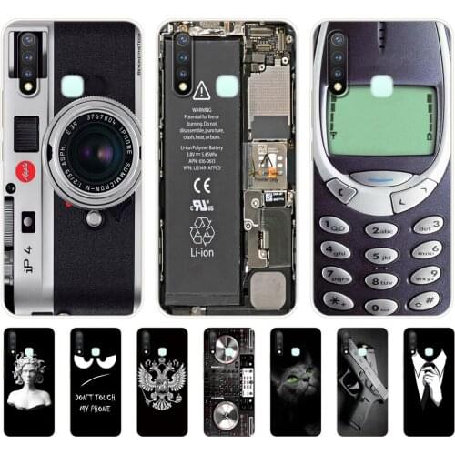 For Vivo Y19 Case 6.53'' Soft TPU Silicon Cover For Vivo Y19 Y 19 VivoY19 Case Phone Back Protective Bumper Shell Bag Coque